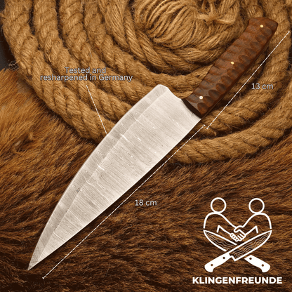 Damast Küchenmesser Gyuto – Rosenholzgriff