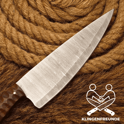 Damast Küchenmesser Gyuto – Rosenholzgriff